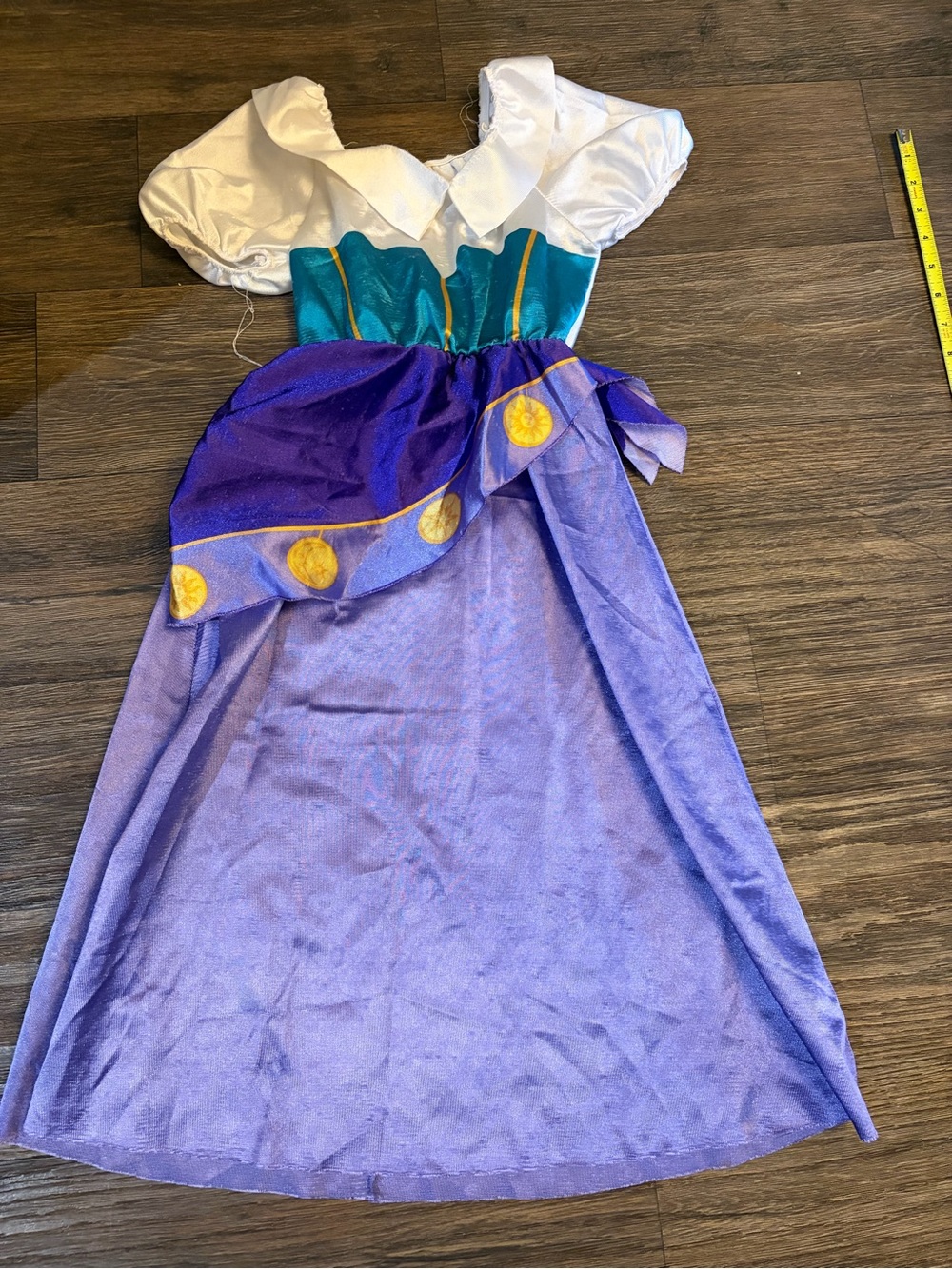 Vintage 90s Kids Disney Hunchback of Notre Dame Esmeralda Costume Size 4-6 - Picture 1 of 4